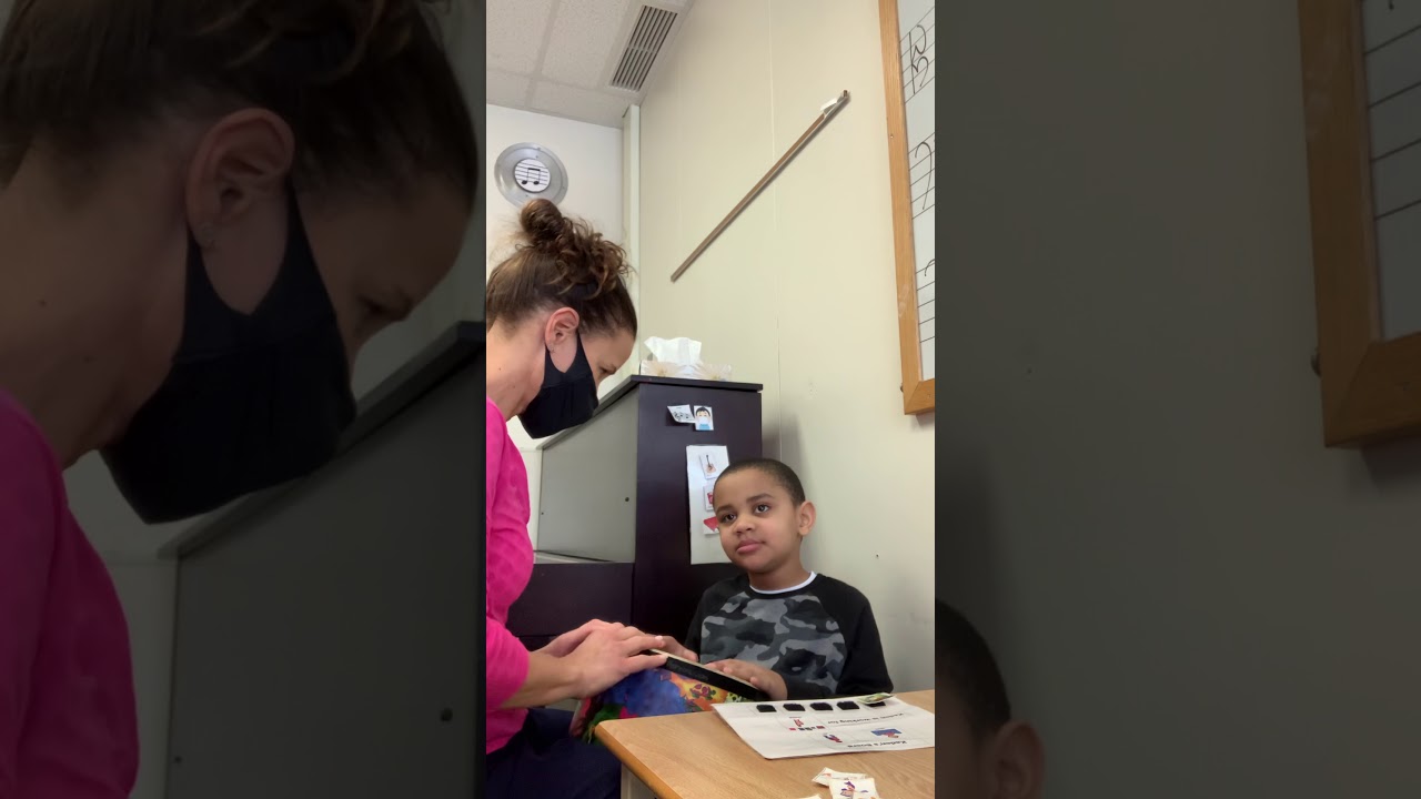 Music therapy: imitation skills, attention