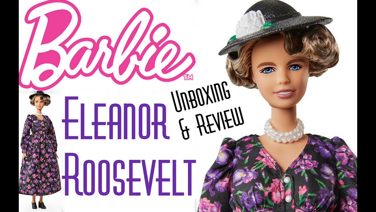 👑 Edmond's Collectible World 🌎: Barbie Signature Inspiring Women Eleanor Roosevelt Doll Review