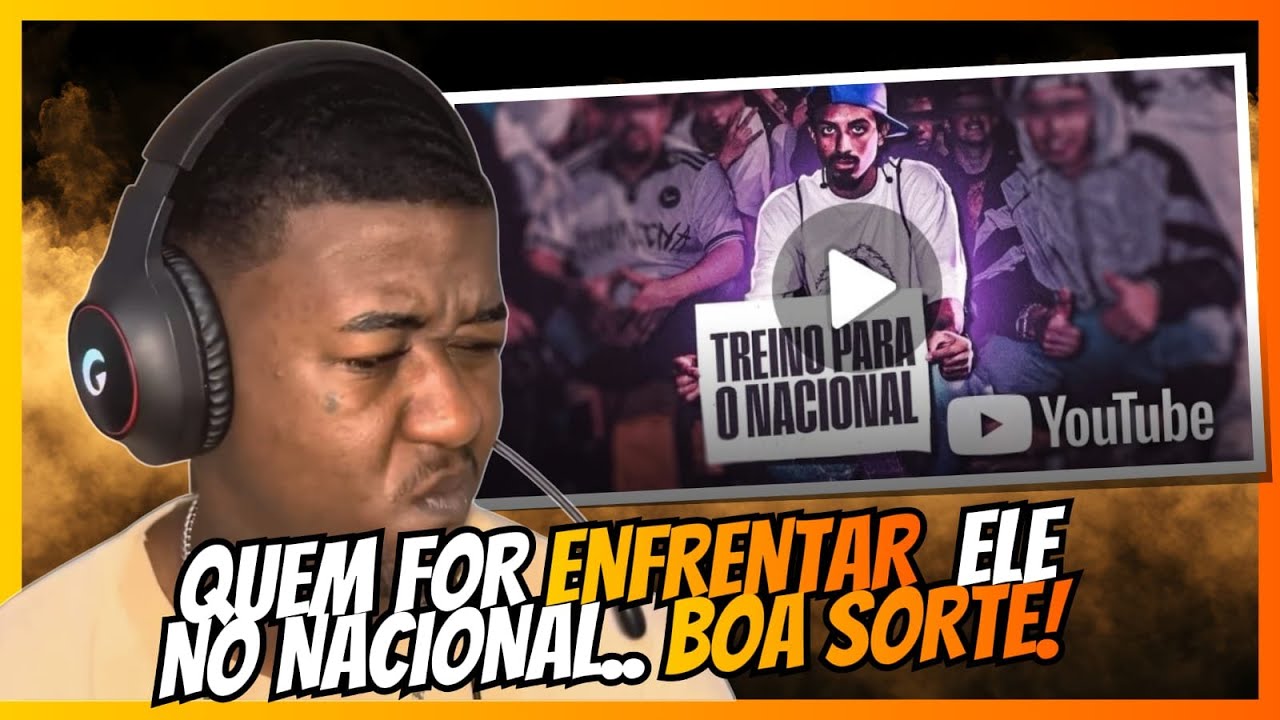 Jhony REACT - O BARRETO ESTÁ TREINANDO PARA O NACIONAL ☠️!