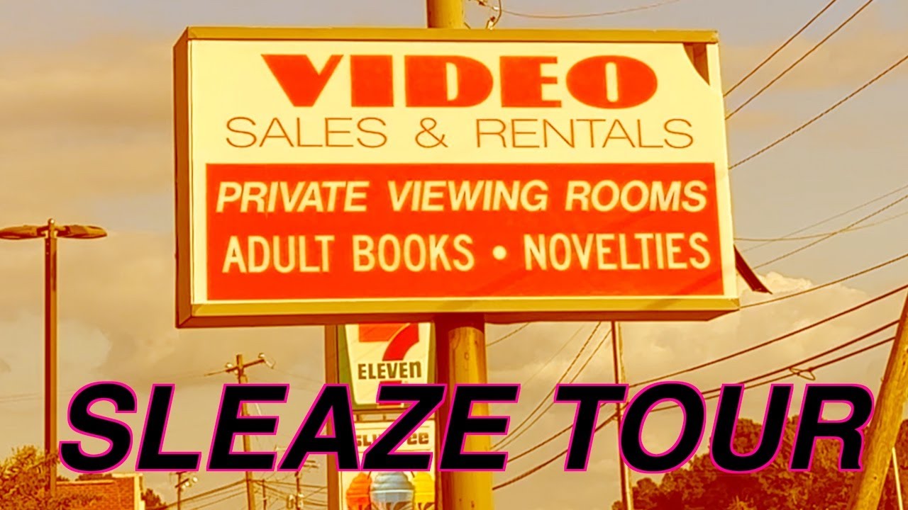 SLEAZE TOUR  : Run Down Motels and Creepy Adult Video Booths from Richmond to Newport News!