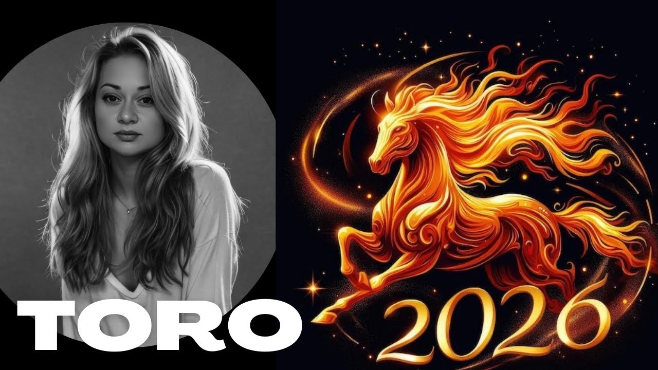 TORO 2026 ANNO DEL CAVALLO ROSSO DI FUOCO 
