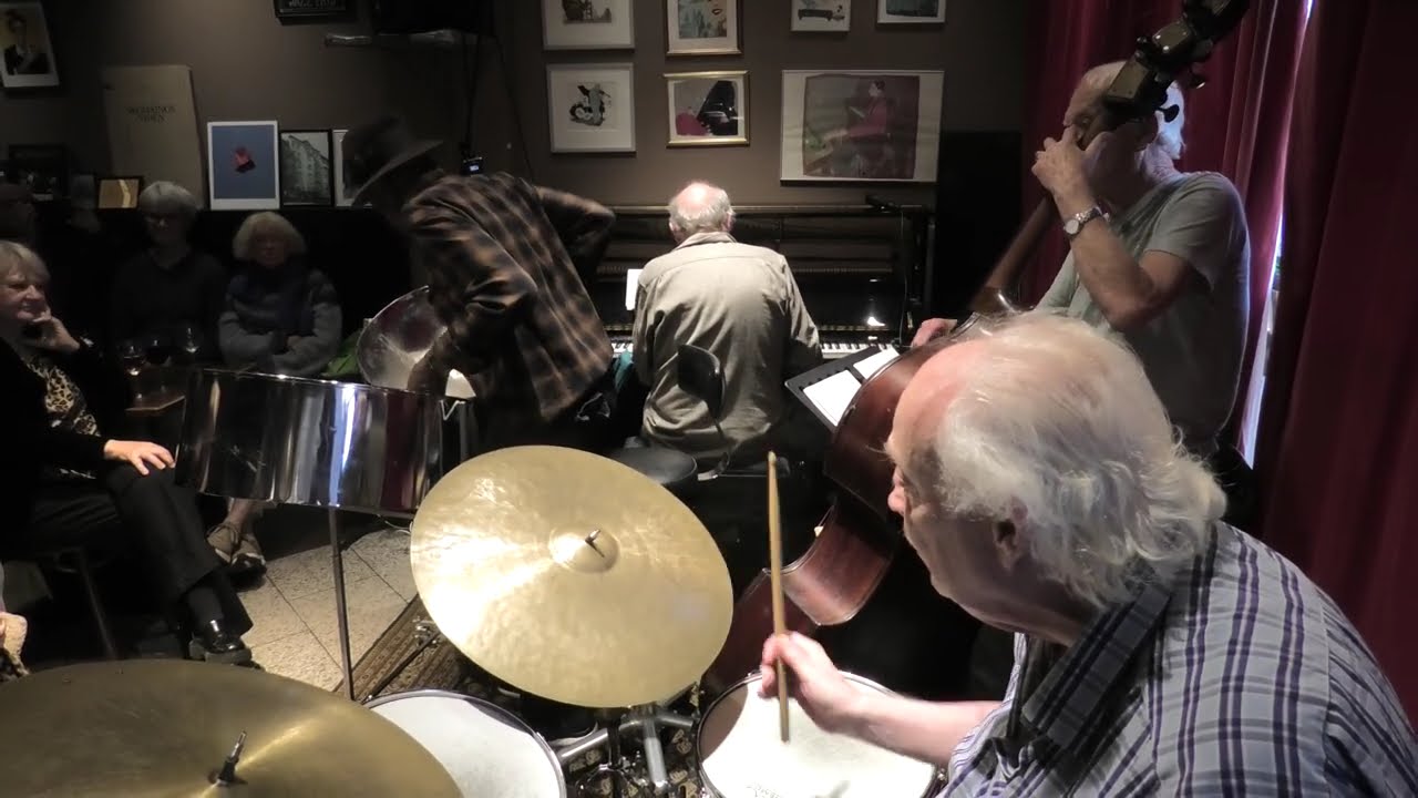 OLD LADY WALKS A MILE AND A HALF, by Rudy Smith Steel Pan Quartet At JazzCup 9/ - October 2025