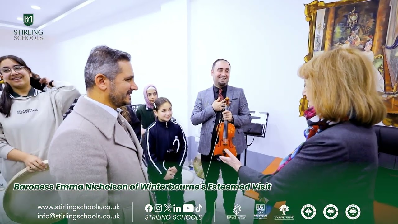 President of the IBBC, and Member of the House of Lords, Baroness Nicholson, paid a visit to Ishik &