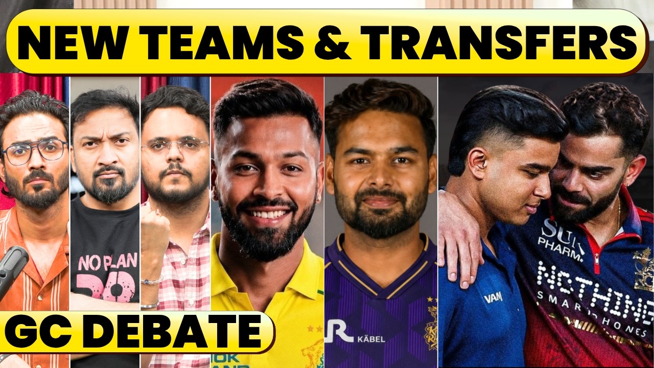 🔴Hardik & Pant New Teams, CSK, MI, KKR strategies & Vaibhav-RCB. Big Transfer will shock Fans ?