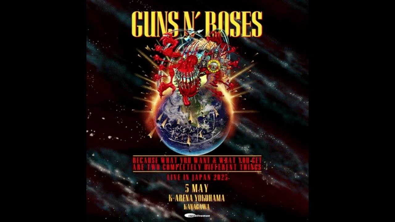 Guns N' Roses - Atlas Shrugged/Nothing (2025 Soundcheck, Denoised/EQ'd)