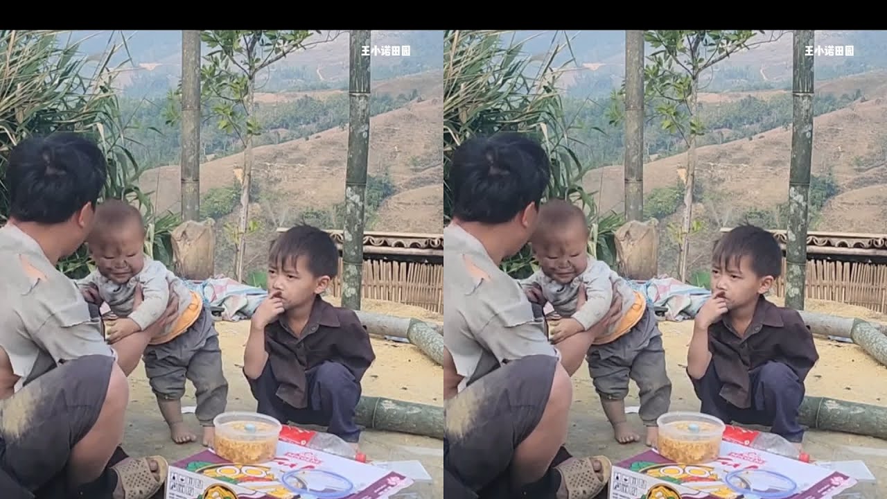 小凱和強哥的農村生活：吃方便面的大餐，感動到淚目
