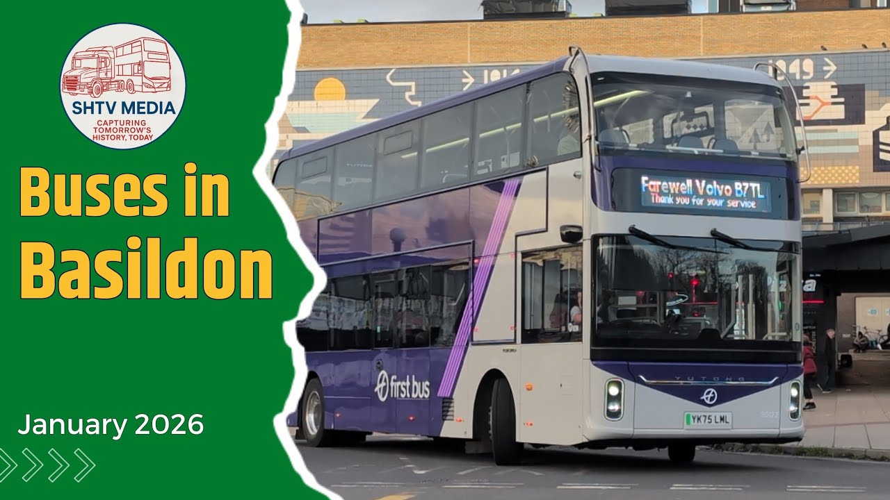 Buses in Basildon | January 2026