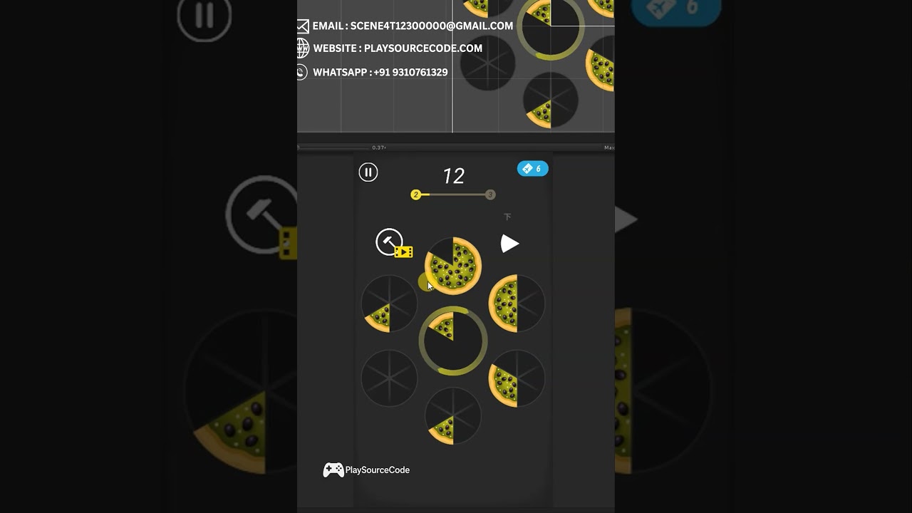 Slice Puzzle &ndash; Unity Source Code (Cut, Split & Solve)  Buy & Reskin at Playsourcecode.com