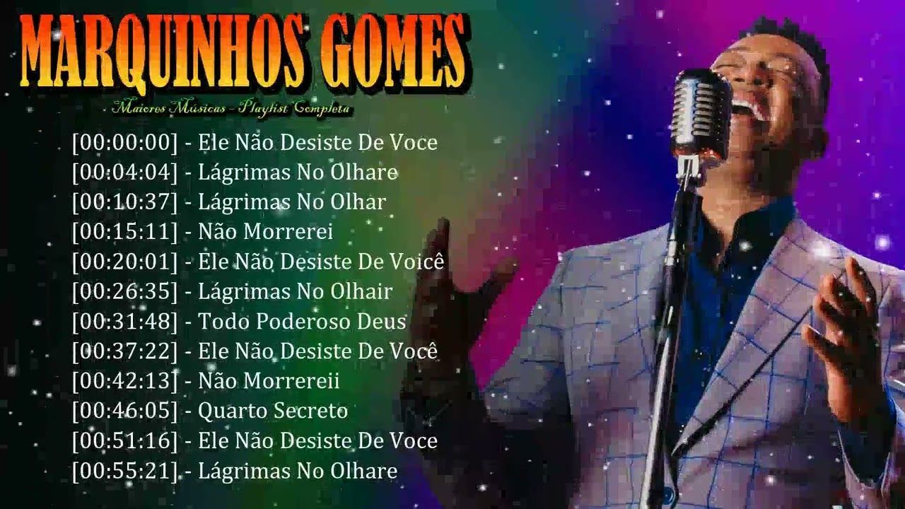 🌟🎧 Marquinhos Gomes – Louvores cheios de fé proclamando a grandeza e poder de Deus 🙏🔥