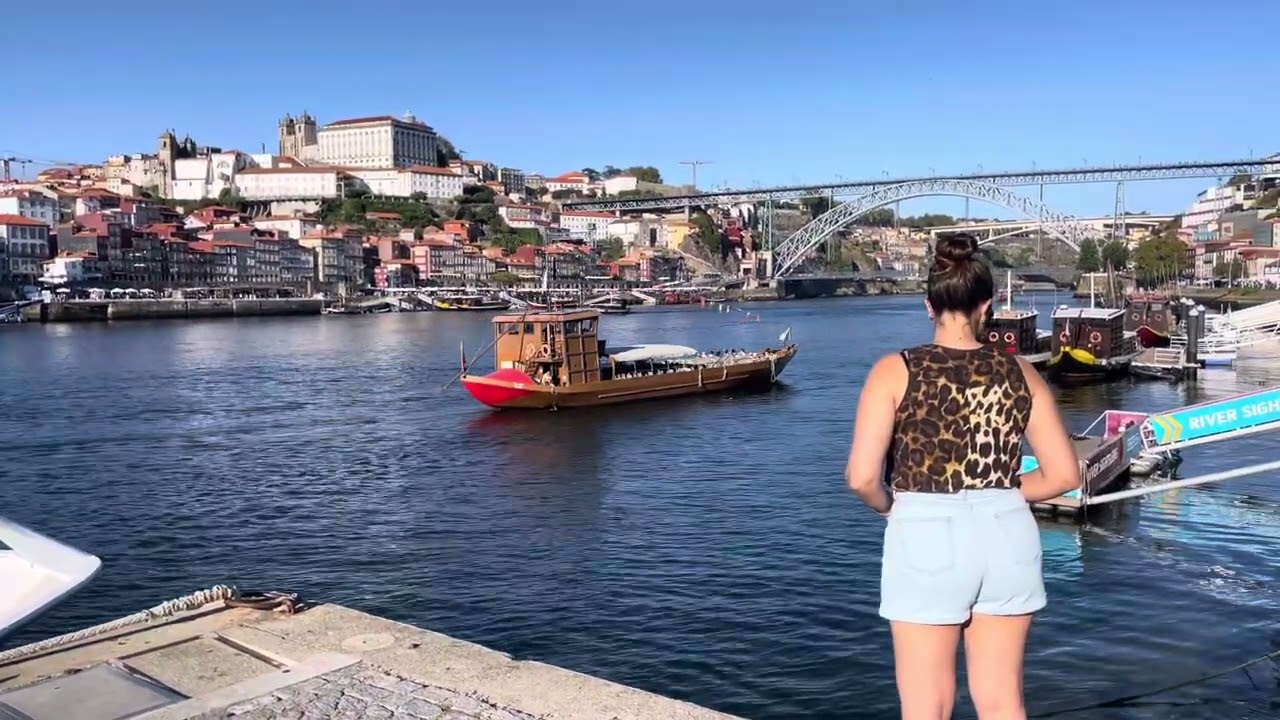 Porto / Vila Nova de Gaia / Cais da Ribeira / Cais de Gaia / Rio Douro - Portugal