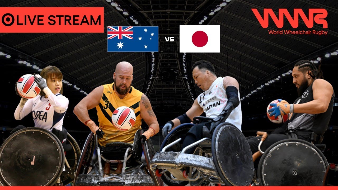 Game8「Australia vs Japan」｜Mitsui Fudosan 2023 World Wheelchair Rugby Asia-Oceania Championship