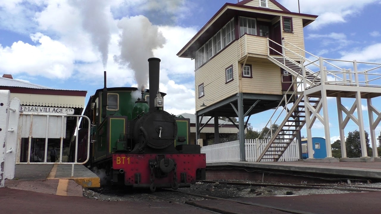 Bennett Brook Railway drivers view full trip