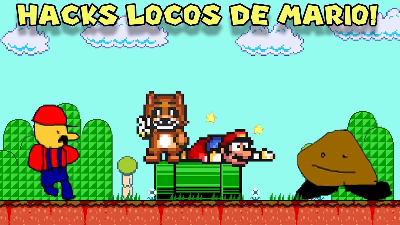 Probando Hacks y Mods Extraños de Mario con Pepe el Mago (#3)