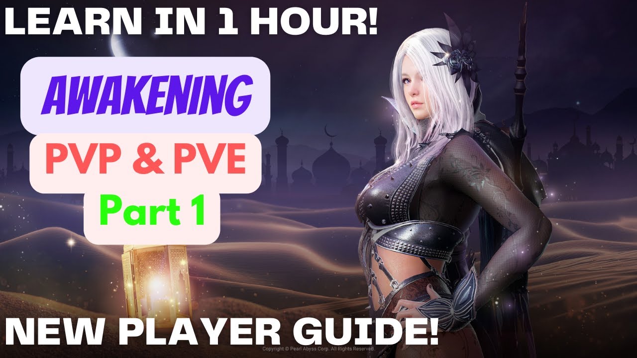 BDO| How to Play Dark Knight Awakening Like A PRO in 1Hour! - Part 1