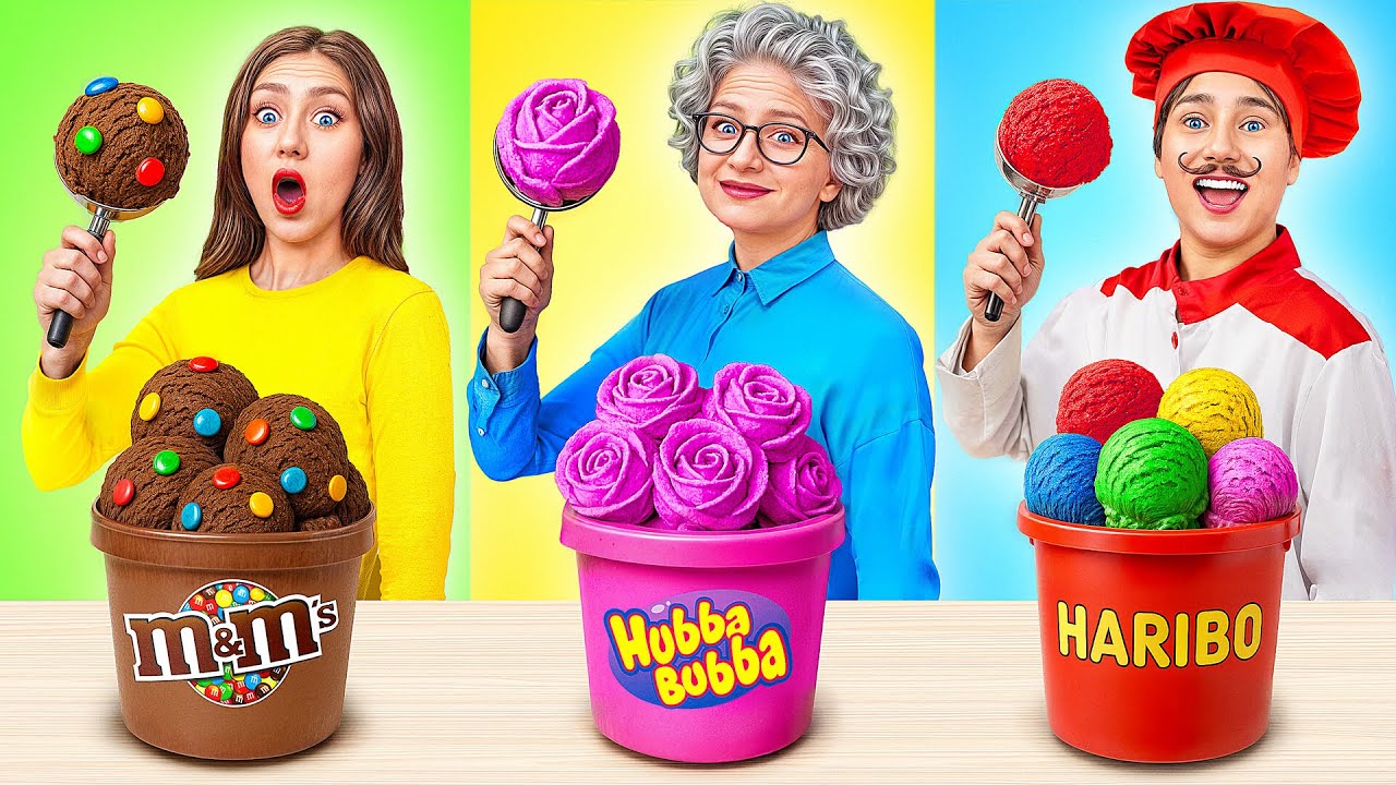 Me vs Grandma Cooking Challenge | Simple Secret Kitchen Hacks and Tools by Bubba DO Challenge