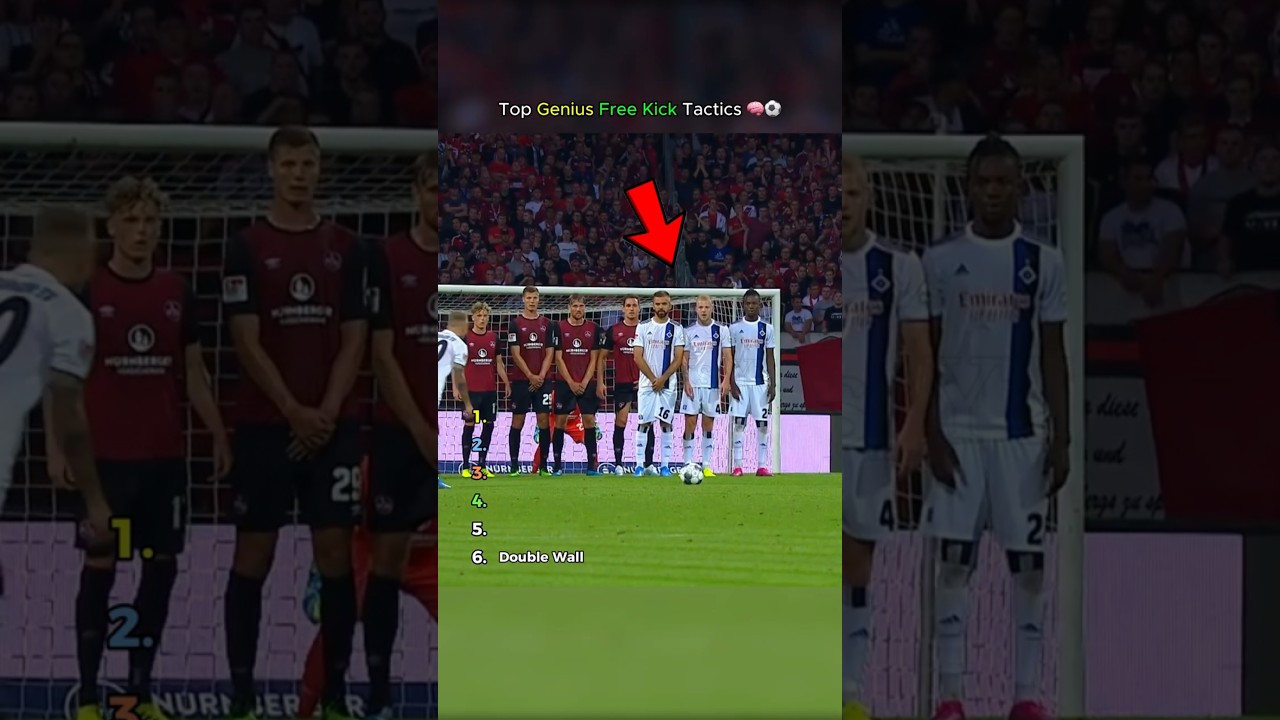 Top Genius Free Kick Tactics 🧠⚽