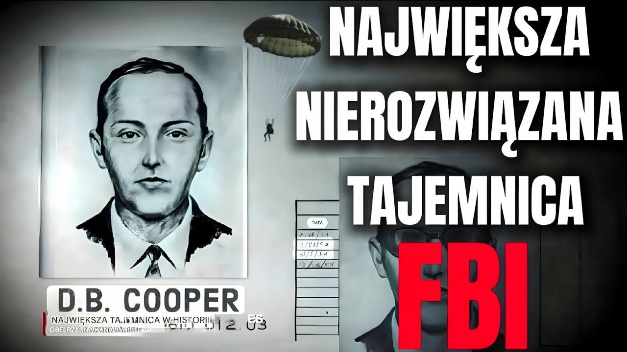 SEKRET PORWANIA LOTU 305. Kim Naprawdę Był D.B COOPER? Czy Pracował Dla CIA? | TRUE CRIME POLSKA
