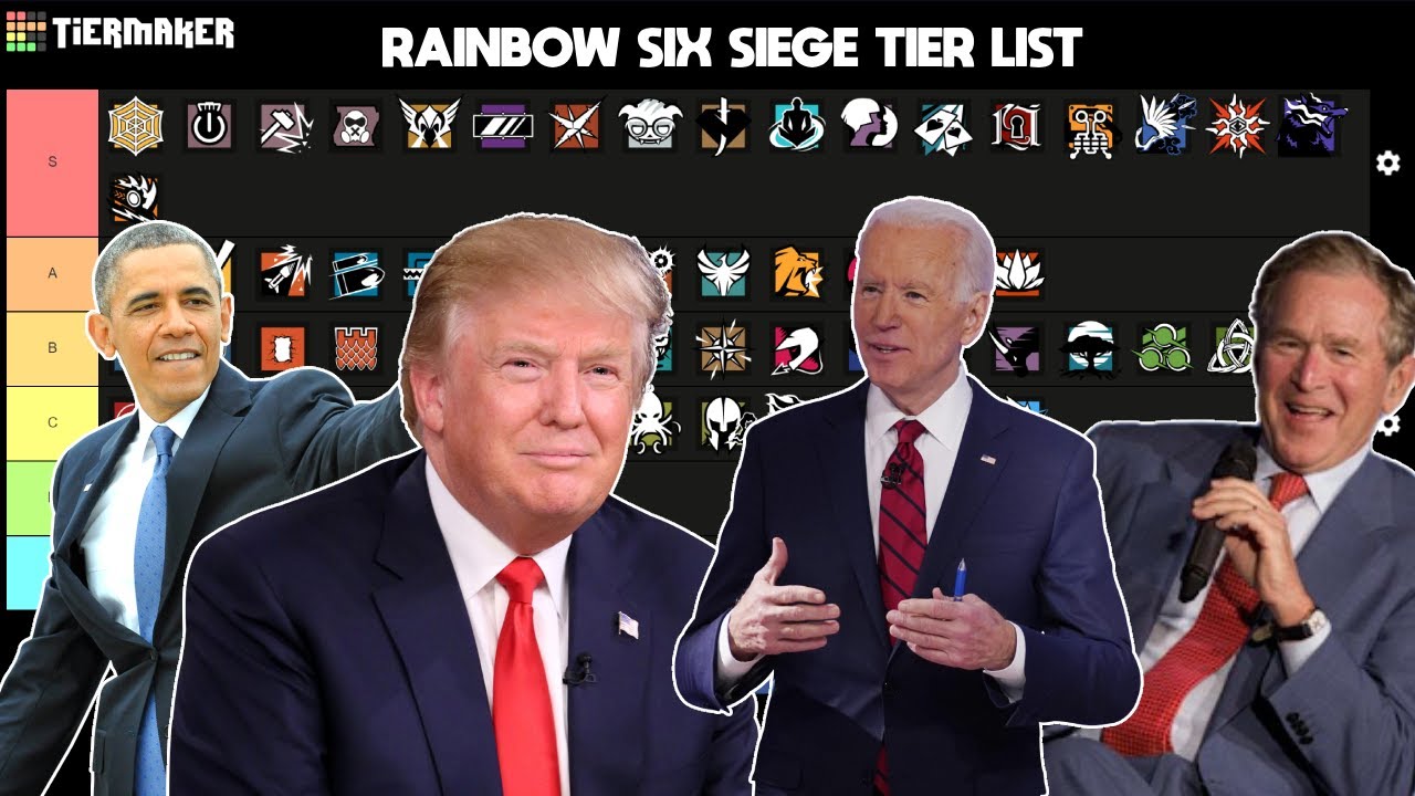 The Presidents rank every R6 Operator