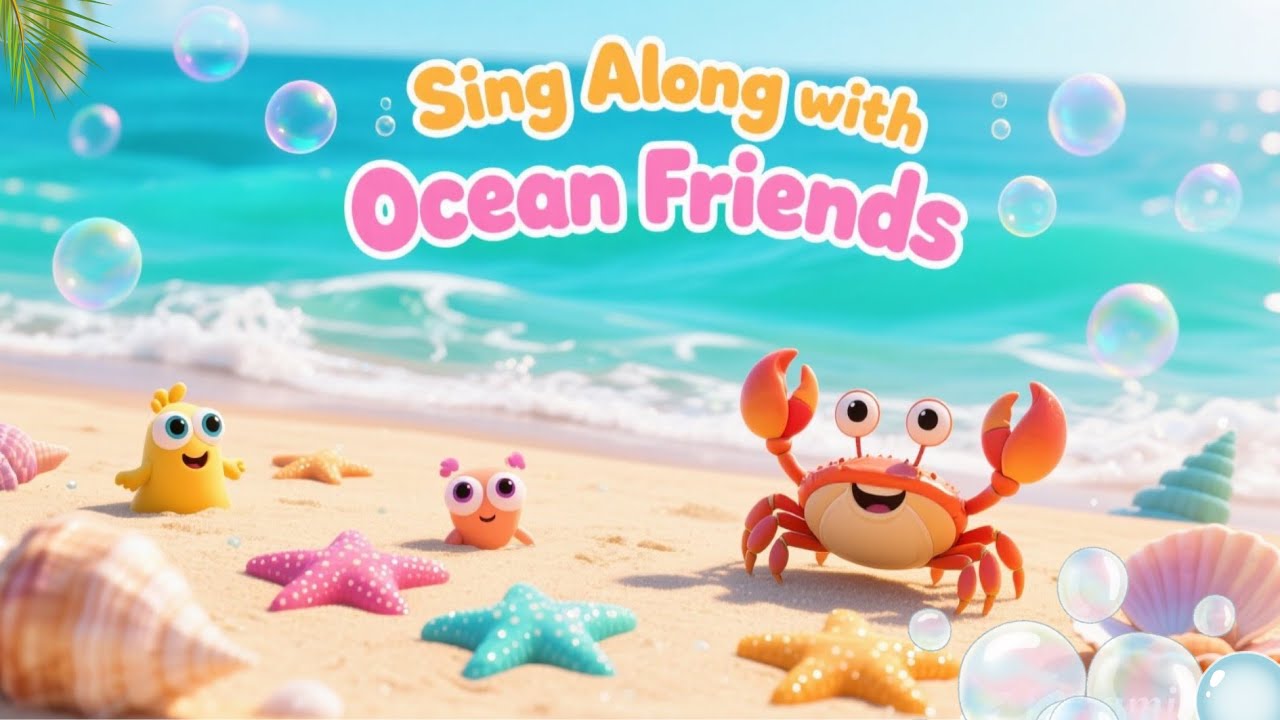 Ocean Friends &ndash; Fun Kids Song About Sea Animals @StarMelodyKids-TV #OceanFriends #kidssongs