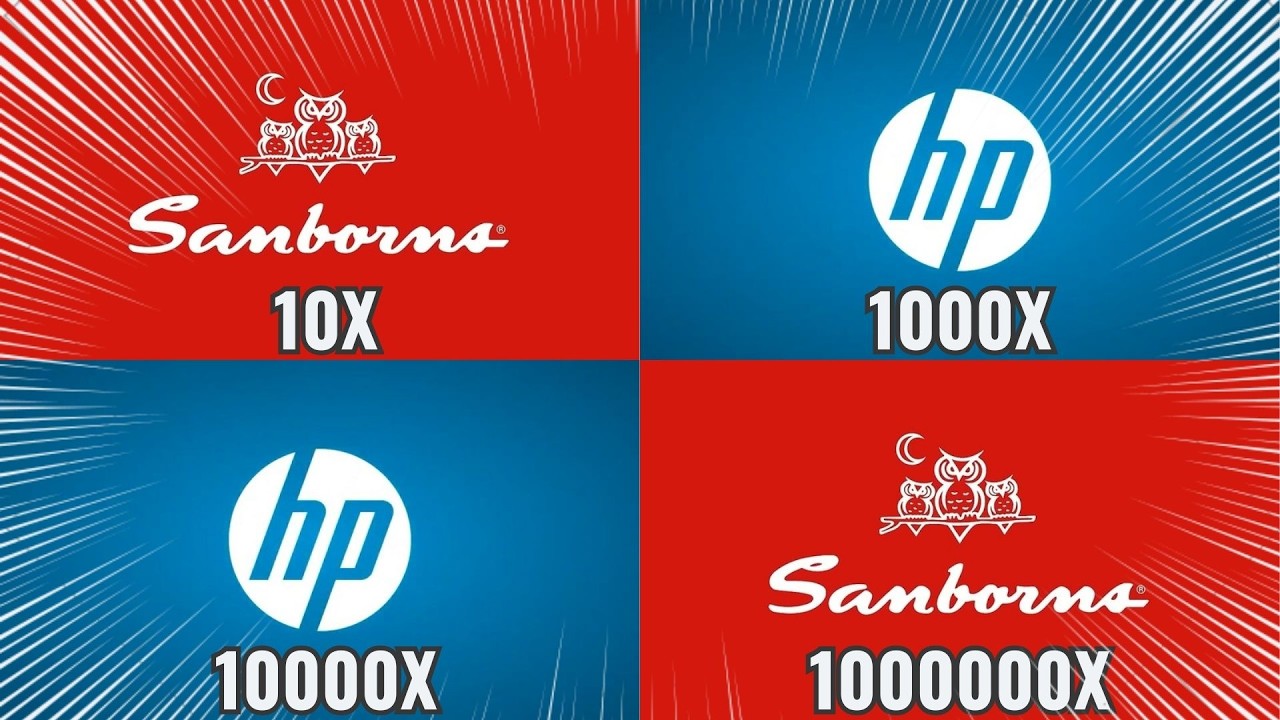 Hp Logo And Sanborns Logo Intro Getting 1000000X Fast