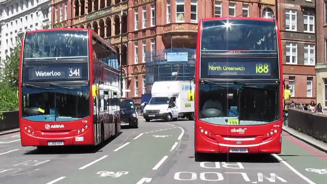 Buses & Trains at London Waterloo 2014 - 2019
