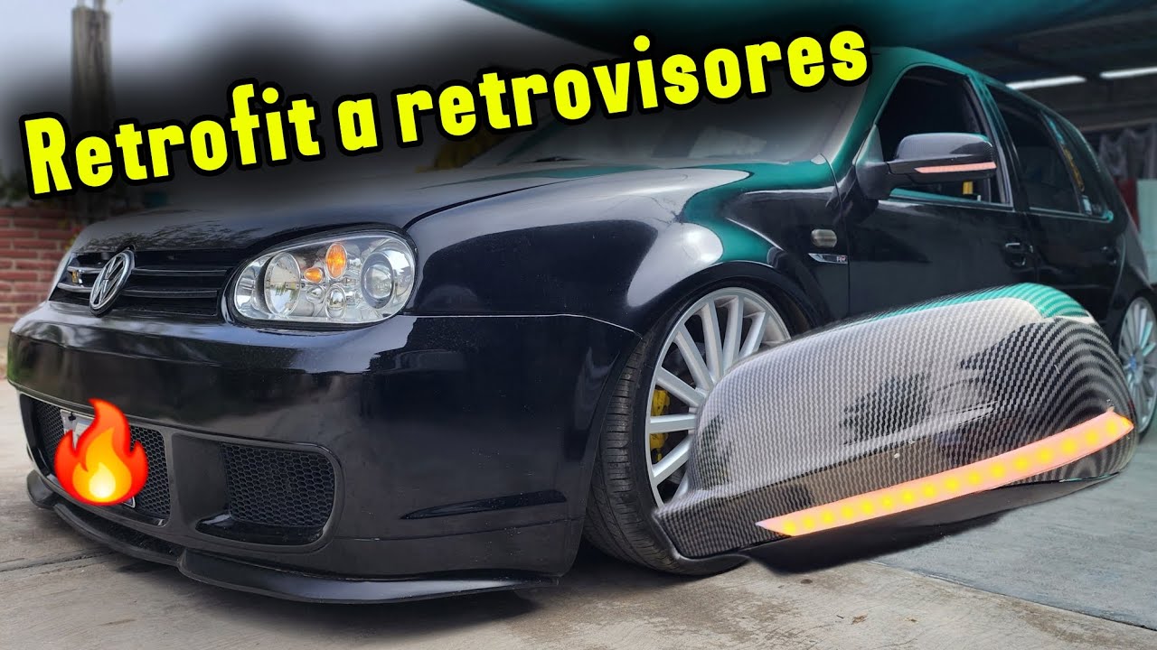 Retrofit retrovisores Golf Mk4 [F A K E _ R 3 2]
