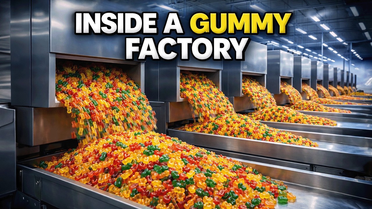 Inside the Factories That Make 60 Million Gummy Bears Every Day