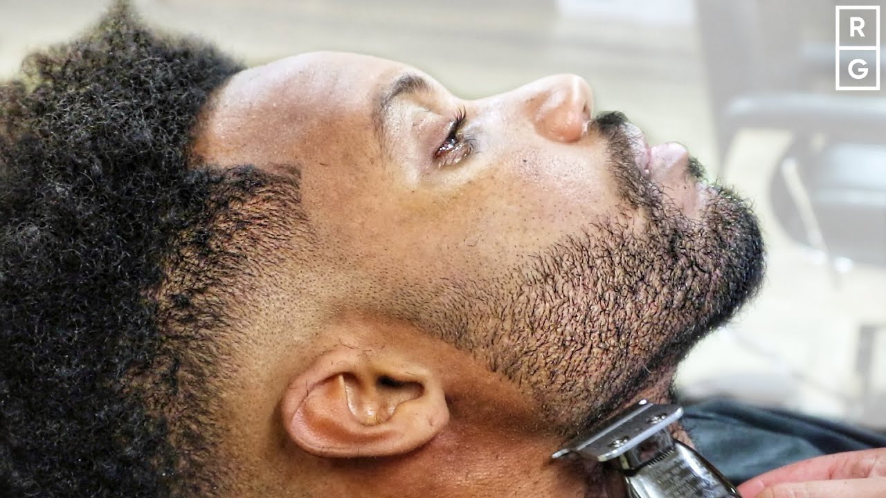 20 MINUTE SHORT BEARD TRIM WITH FADE TUTORIAL