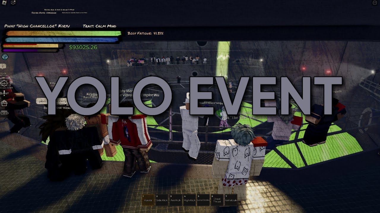 YOLO EVENT | Mighty Omega