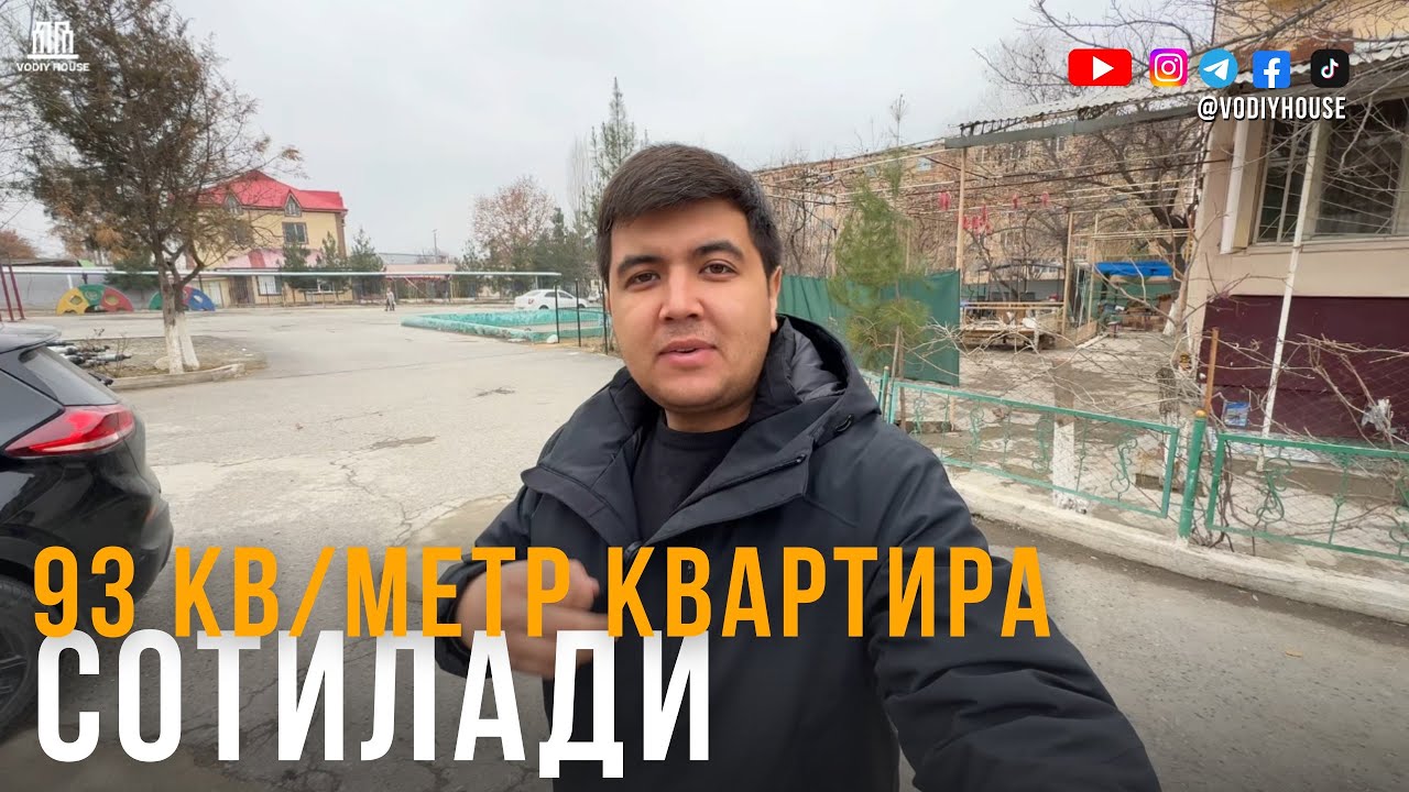 Фарғона шаҳар, Заканалда 93 кв/метр квартира сотилади