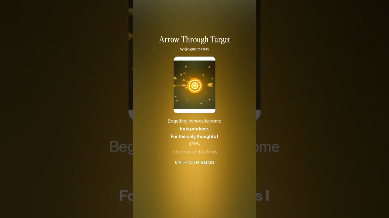 ART BABY BLUE | Arrow Through Target | SONG V1