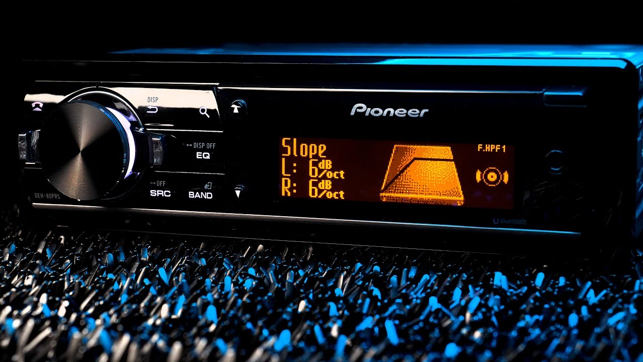 DEH-80PRS — лучшая однодиновая акустическая система Pioneer — создана для аудиофилов