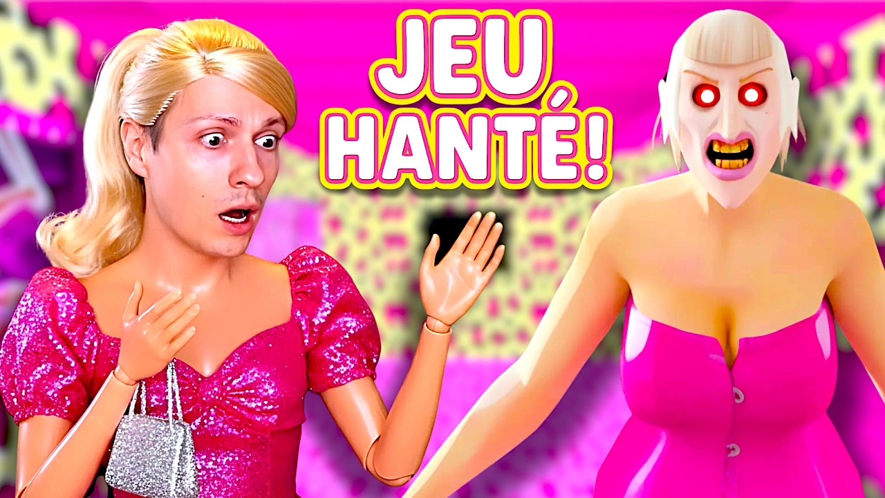 Granny en ROSE 😱 Mod Barbie Impossible à Finir ! Nadège Candle