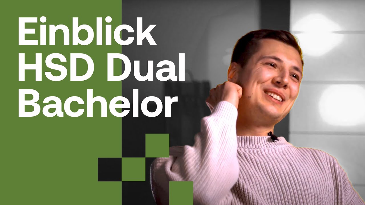 HSD Dual - Studierenden Interview mit Max Bauernfeind