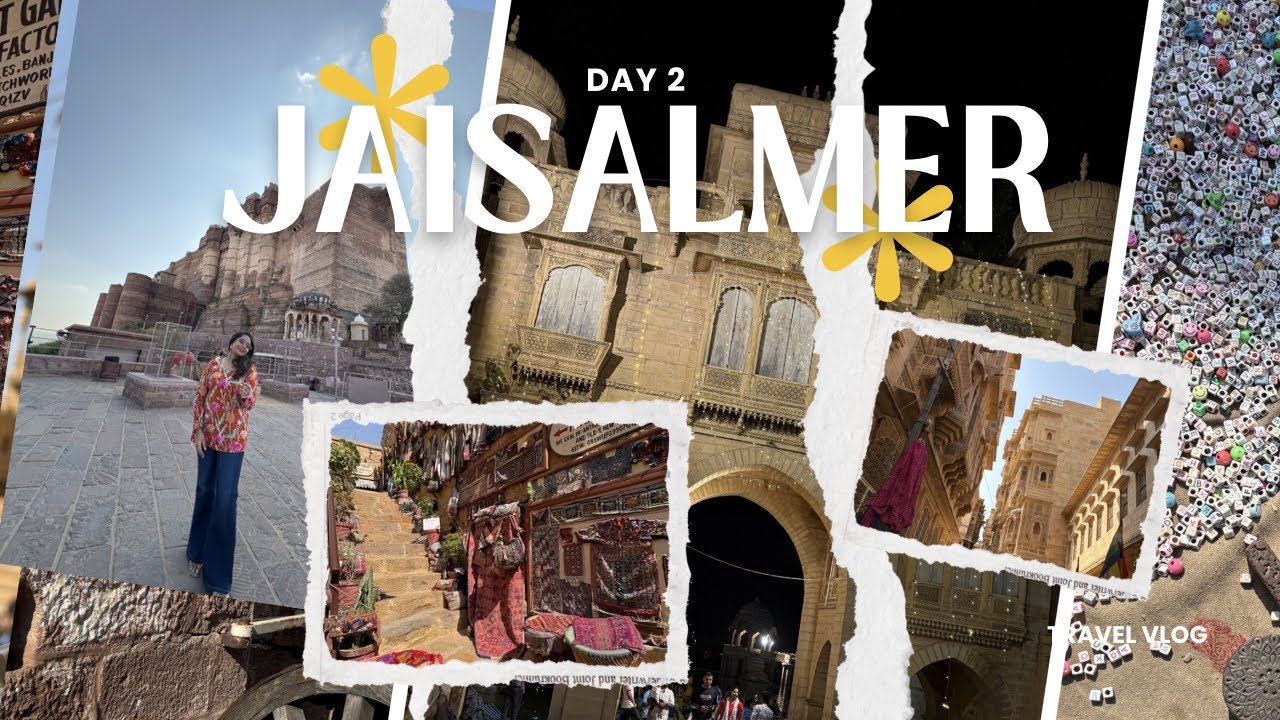 Jaisalmer Day2 | Fun Travel Vlog💕✨