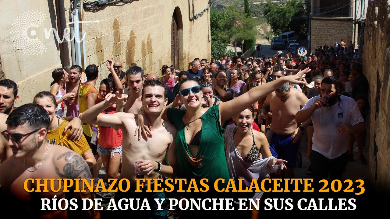 Chupinazo fiestas CALACEITE 2023