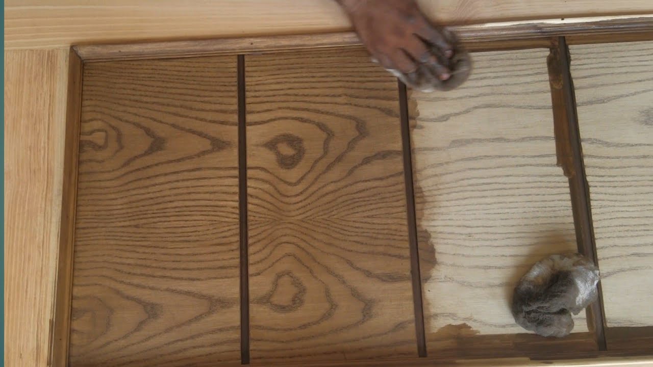 Semi solid door polish Ash viniyar ad paint polish