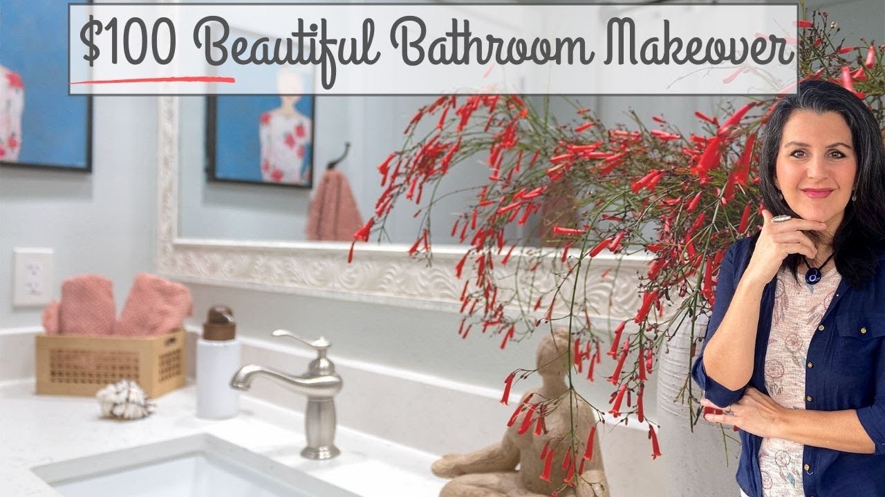 $100 Modern Farmhouse Bathroom