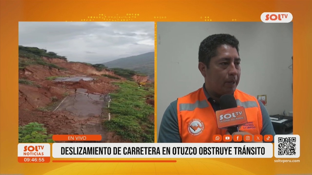 Otuzco: deslizamiento en Charat deja aisladas a 400 personas