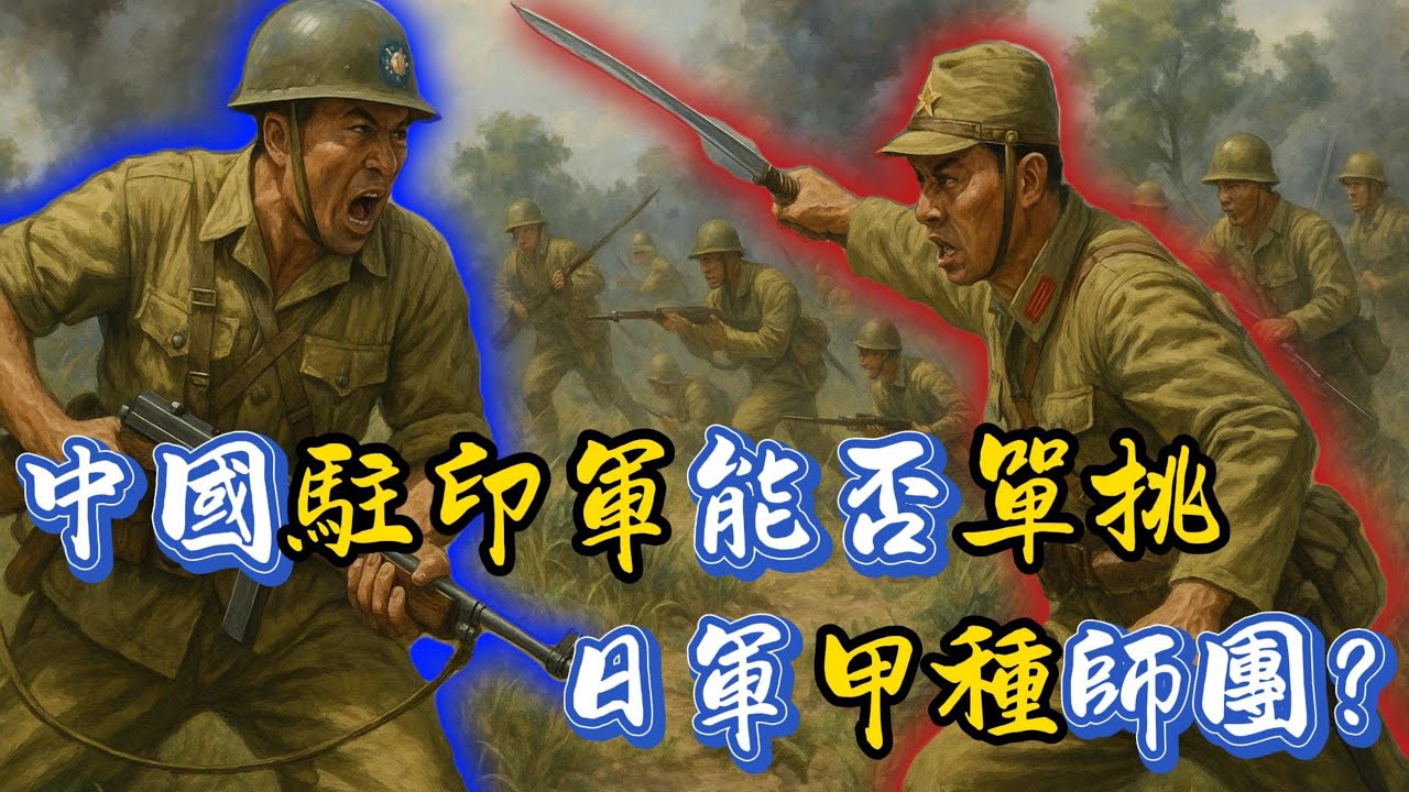 號稱中國最強悍的駐印軍能否正面擊敗日軍甲種師團？
