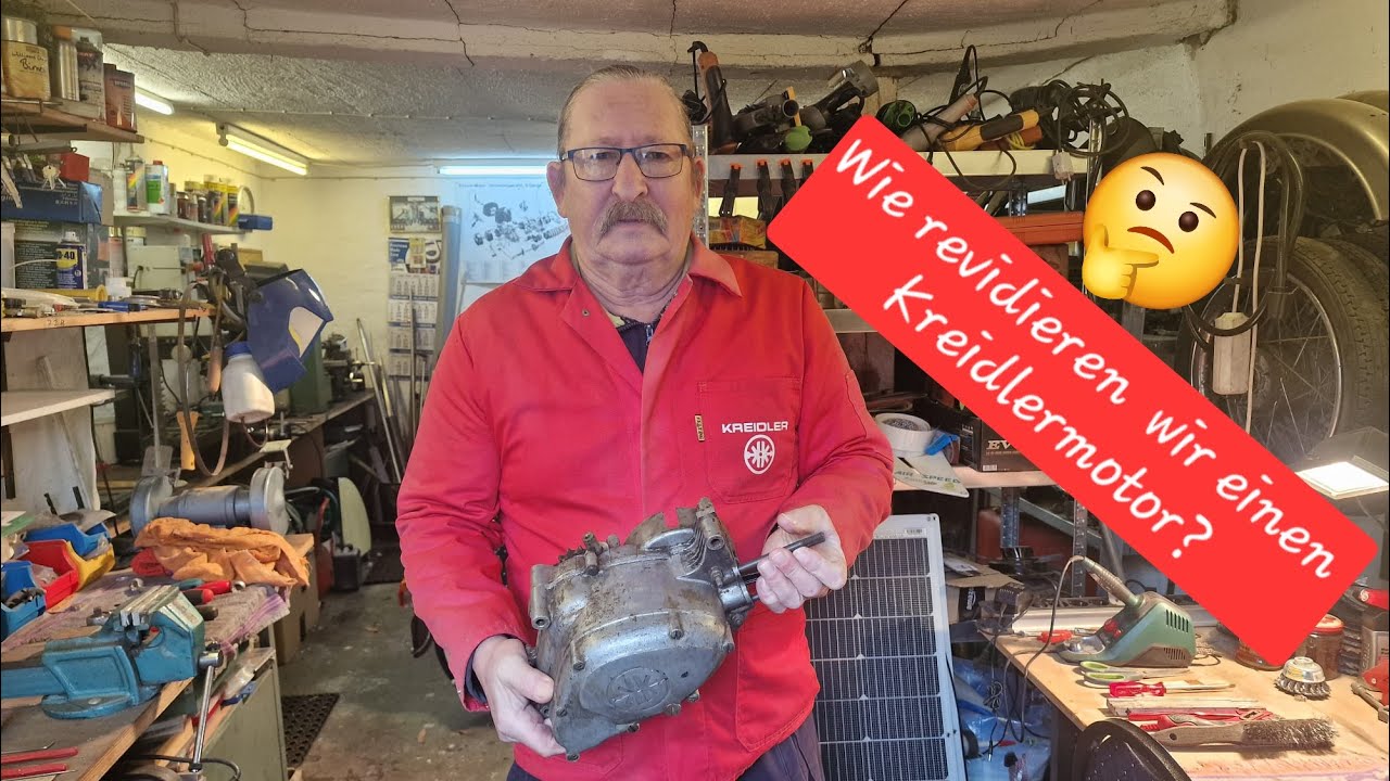 Kreidler Florett Motorrevision 1.Teil 3 Gang Motor zerlegen #Kreidler #kreidlermotor