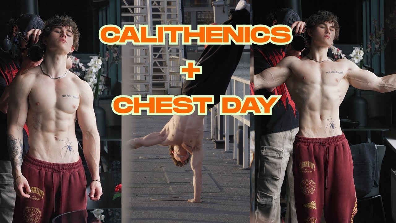 Calisthenics + Chest Day (dislocated finger)