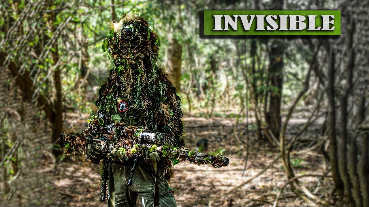 Airsoft Sniper Mass Killer | Ghillie sniper drives them crazy - A Game of The Shadow