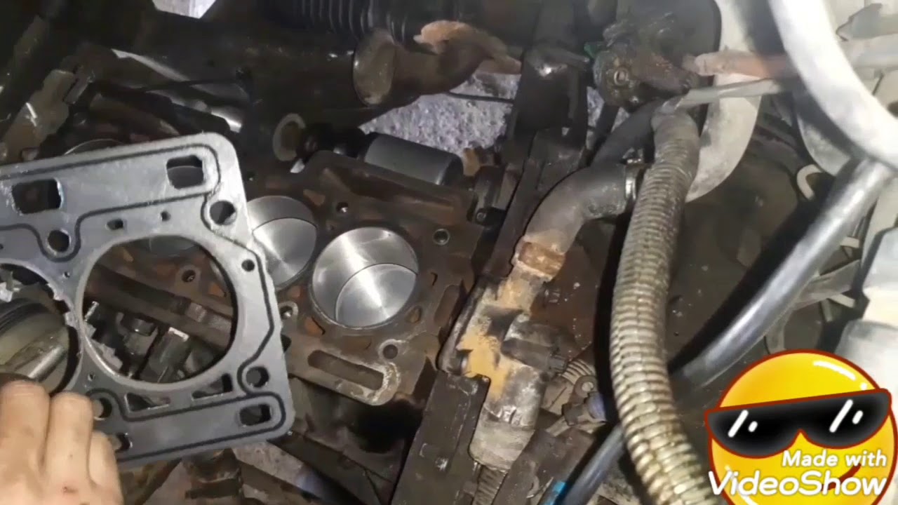 Renault twingo 1.2 16 válvulas armado y montaje de la camara de compresión del motor