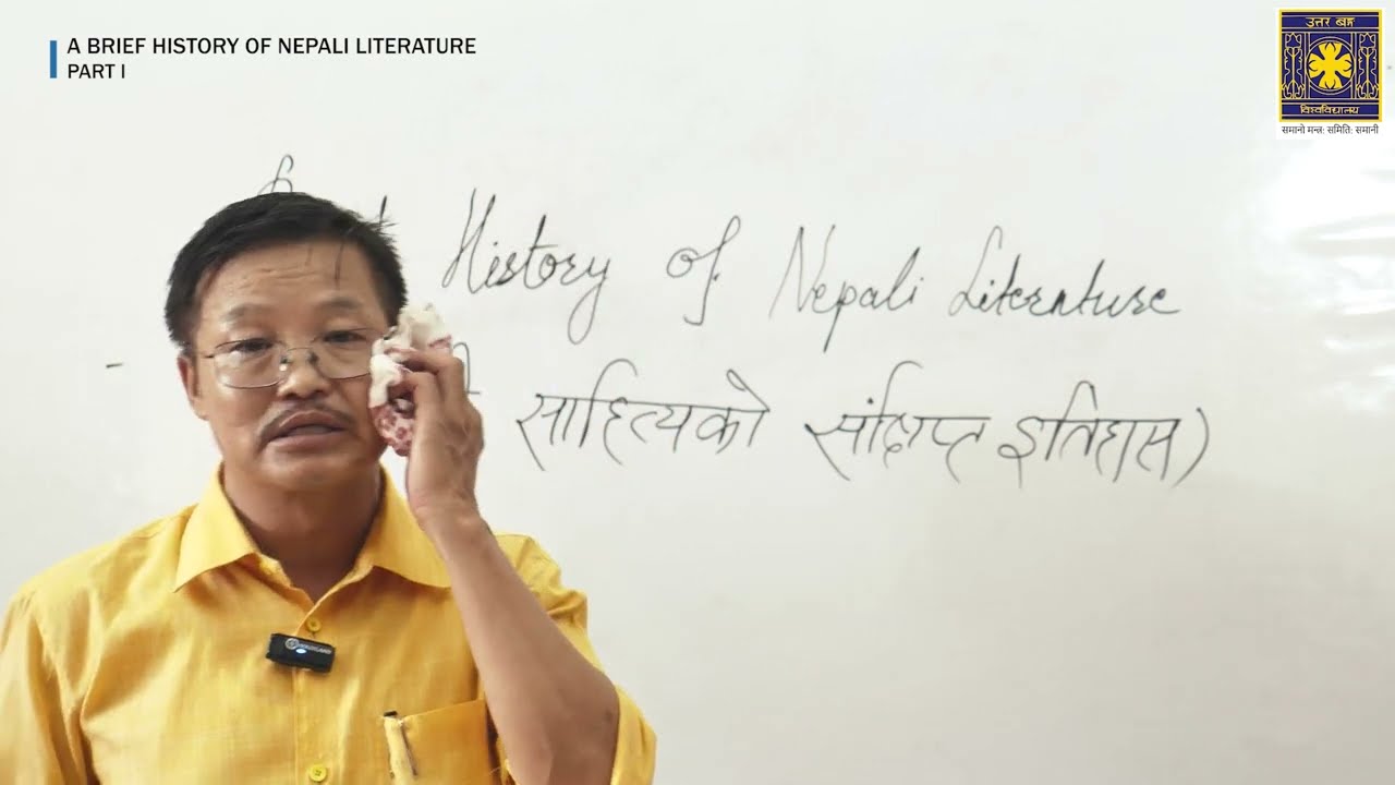 Communicative Nepali: Brief History of Nepali Literature Part 1