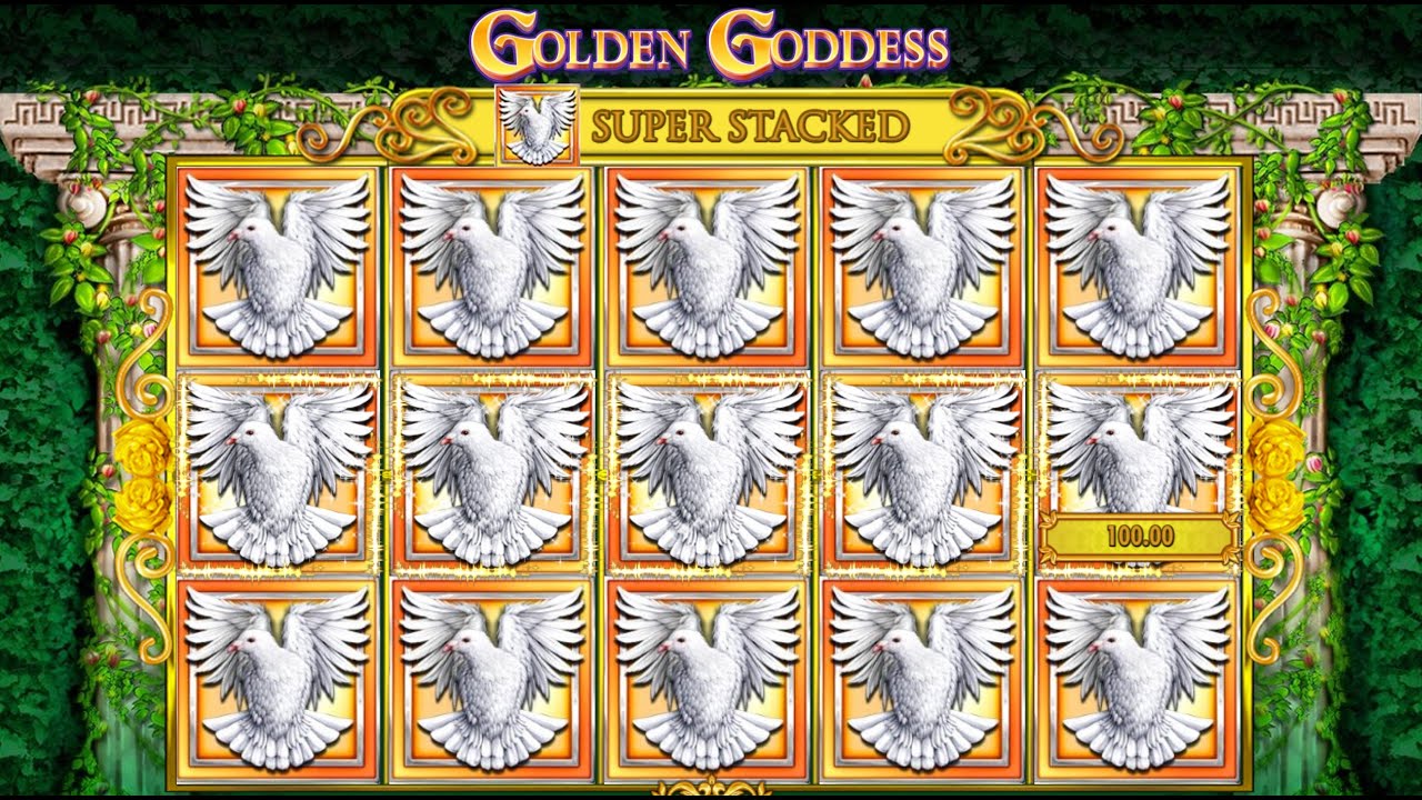 Golden Goddess. Slot. $5000 game. $200 Bet.