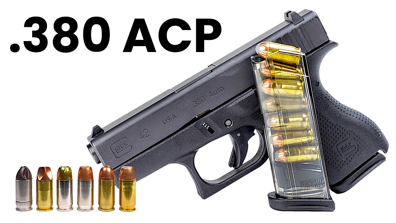 ¿Qué tan Bueno es el Calibre 380 ACP para Pistola?