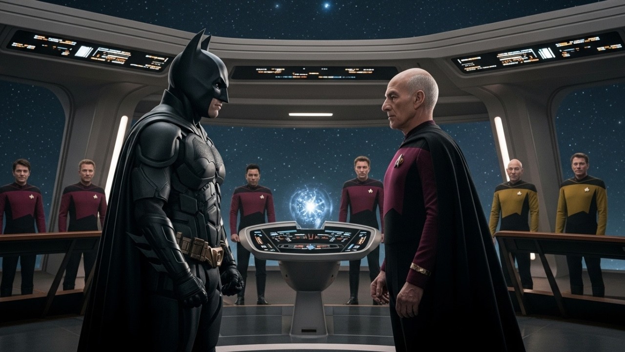 What If Batman Entered Star Trek Universe?