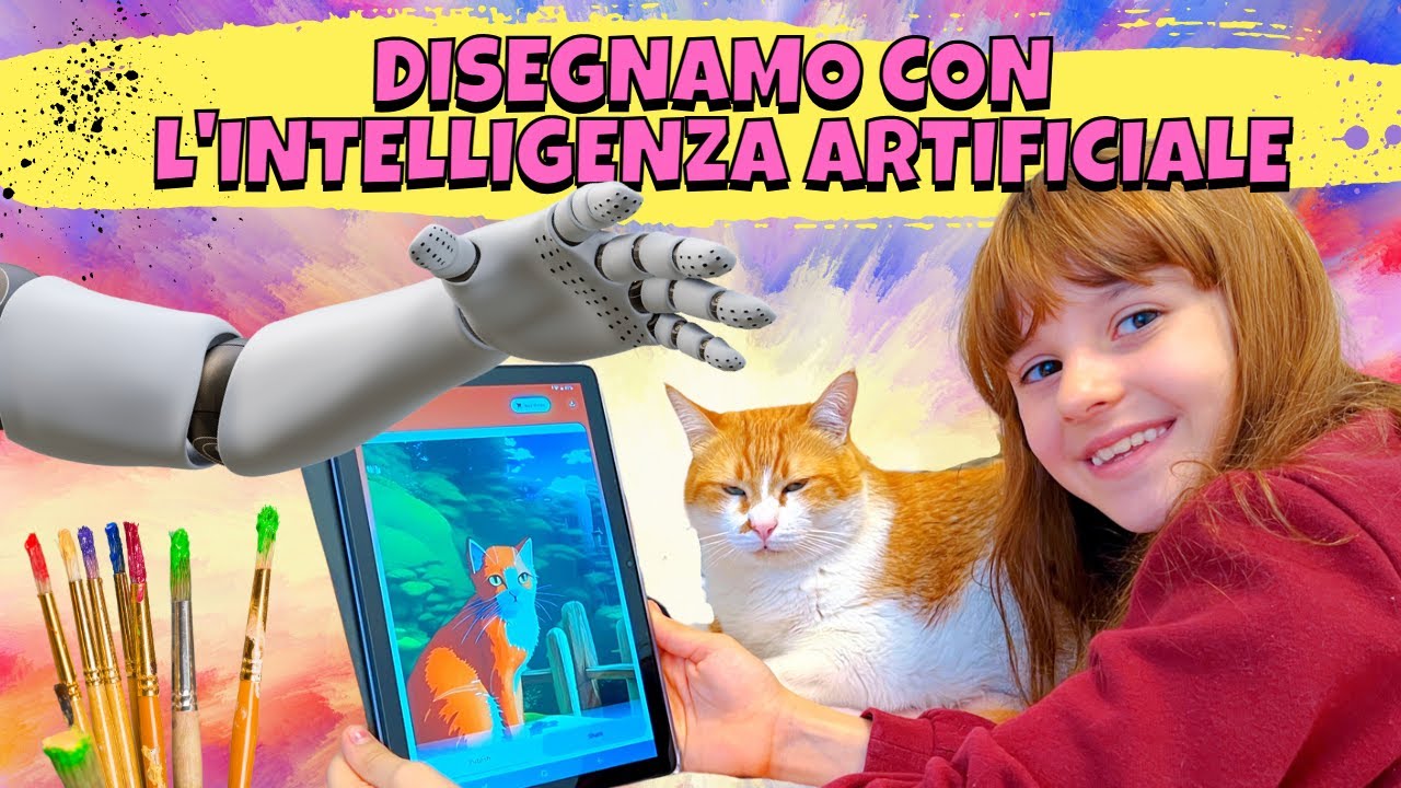 Un tablet per zia Elena! Proviamolo con l'arte AI!