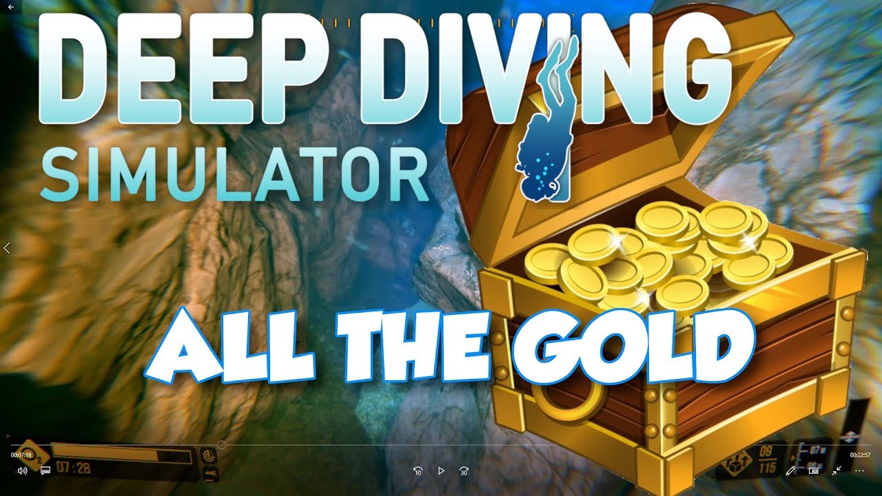 Deep Diving Simulator - Ep2 - ALL THE GOLD !! - Underwater Adventures